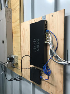 Router and PoE switch