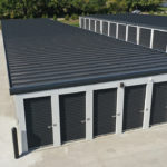The site is lower than some surrounding roads, so rooftops are visible and therefore were upgraded to a painted finish.