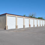 This building features Trac-Rite roll up doors along with Trachte's concealed fastener flush jamb and header system.