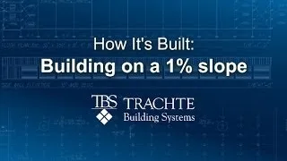 Erecting Your Building On A 1 Percent Slope video cover